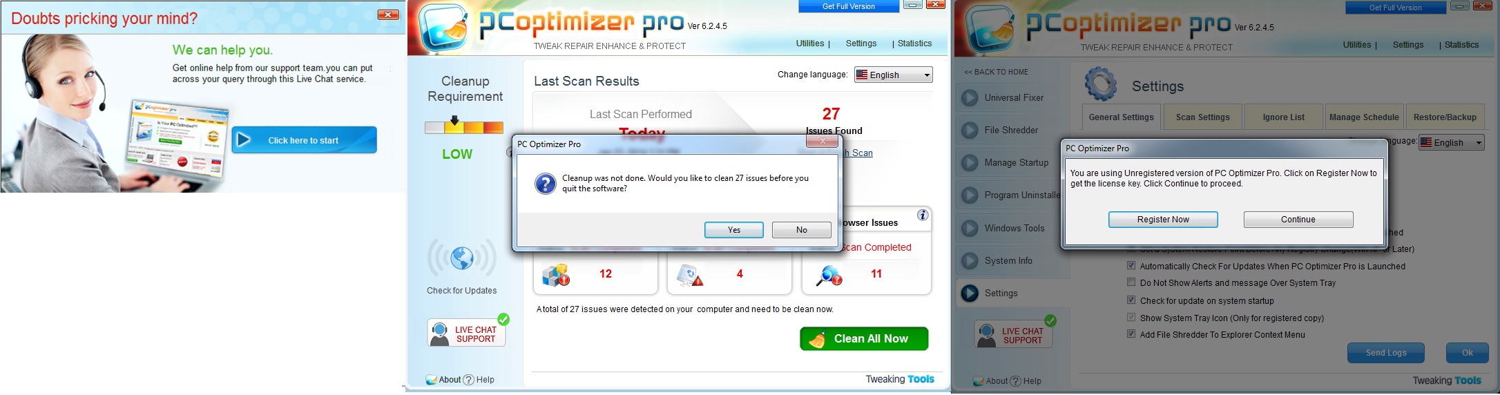 PC Optimizer Pro 6 1 7 4 Portable 2019 Ver.6.19 Included