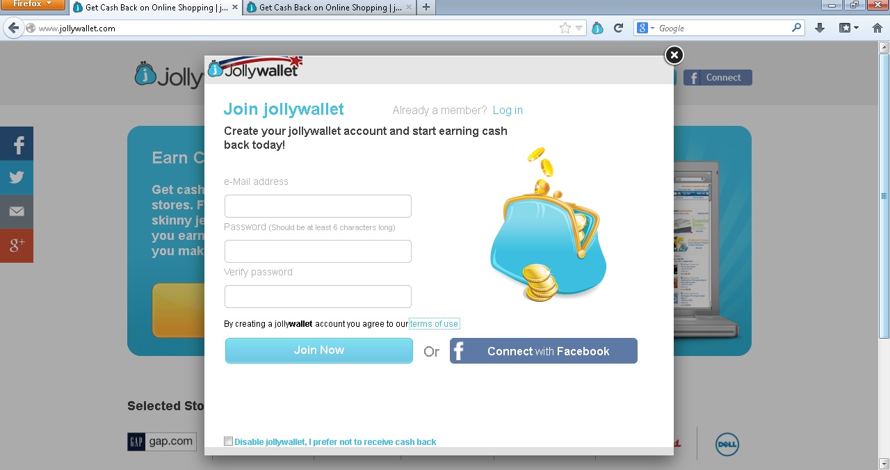 JollyWallet Removal