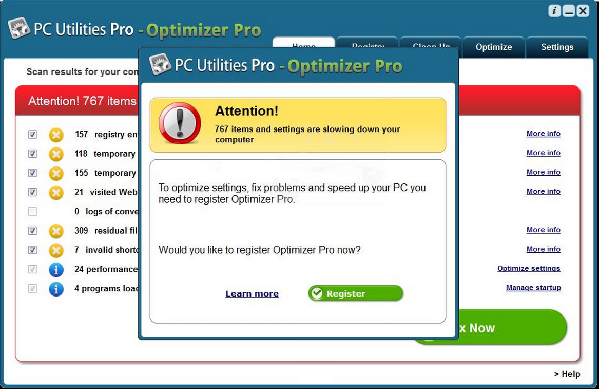 remove Optimizer Pro