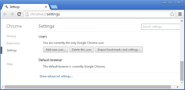 remove start2.me from chrome