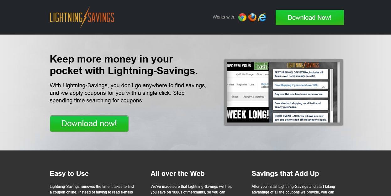 remove lightning savings