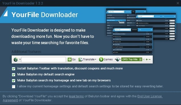 remove yourfile downloader