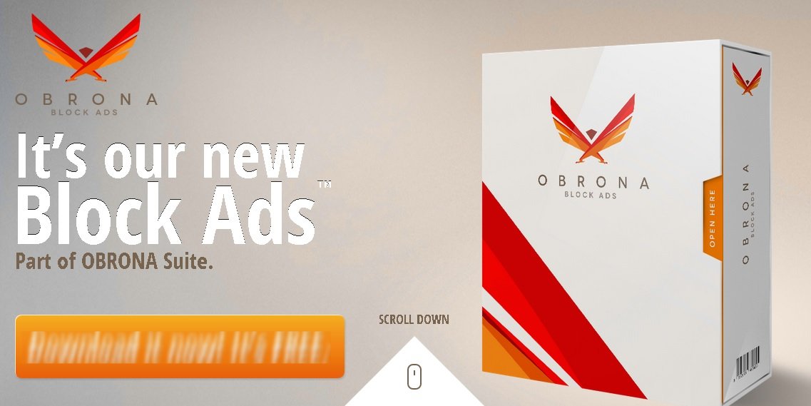 remove obrona block ads