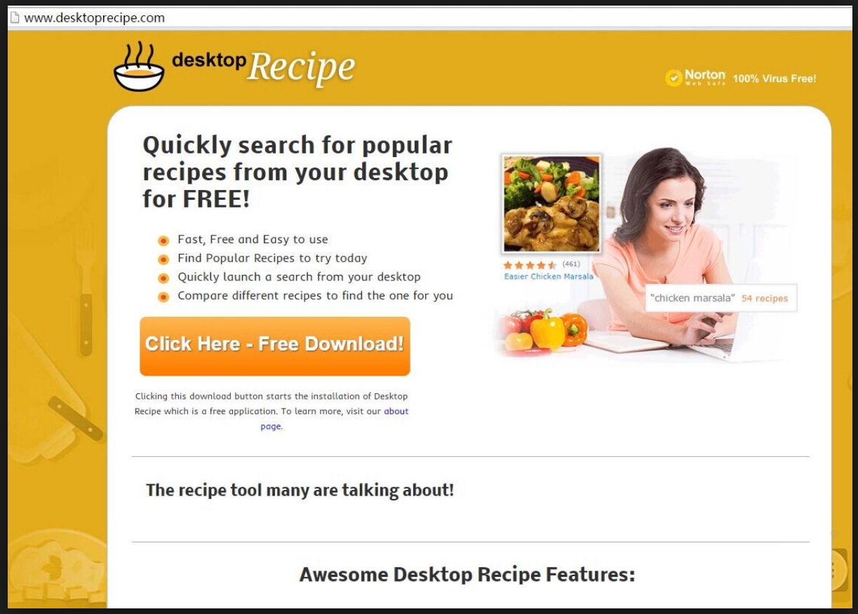 Remove Desktop Recipe