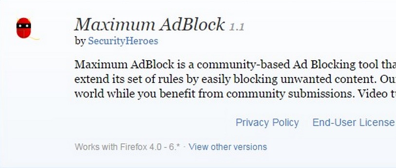 remove max adblock
