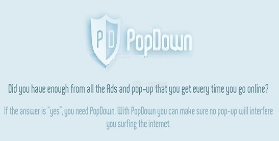 remove PopDown