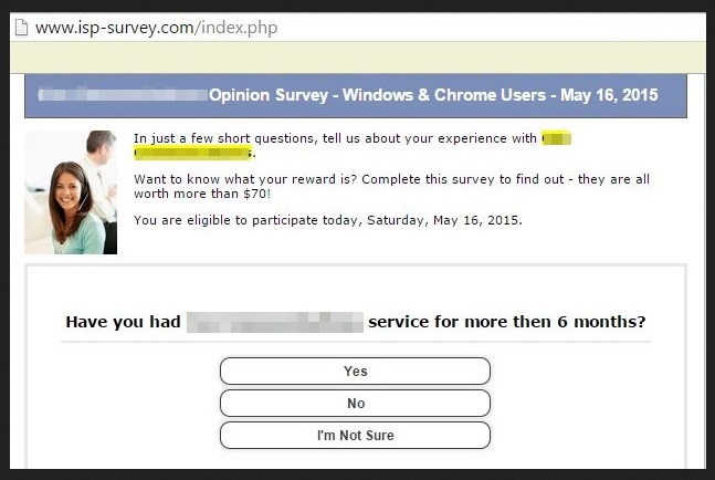 remove chrome opinion survey