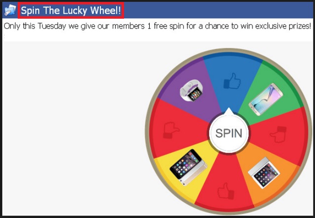 Lucky Wheel Virus