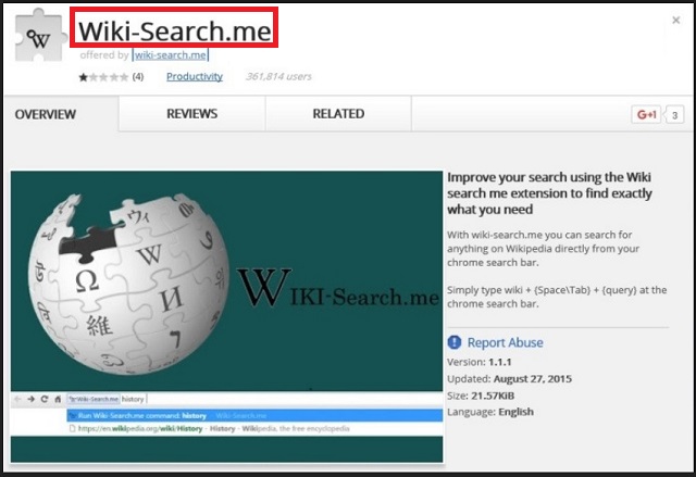 remove Wiki-search.me 
