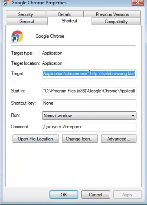 easysql detect safe browsing