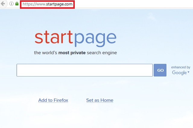 remove Startpage.com