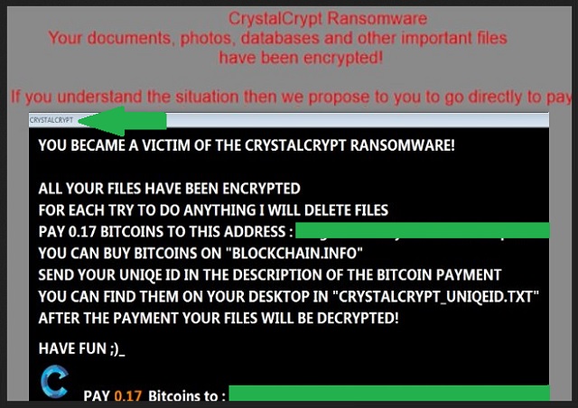 Remove Crystalcrypt 