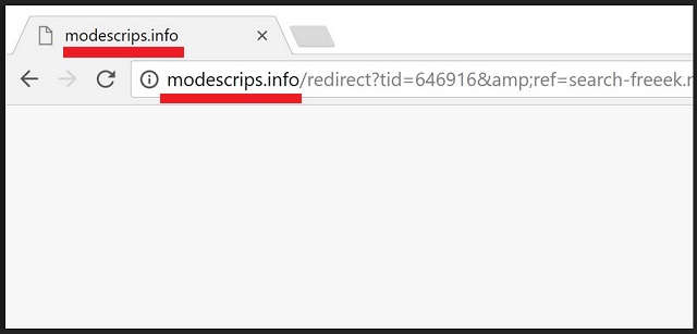 Remove Modescrips.info
