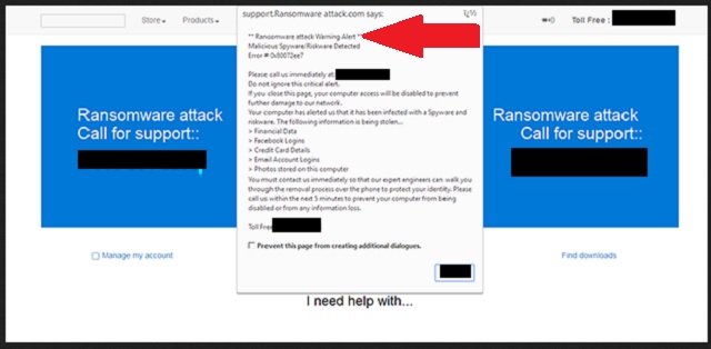 remove Ransomware Attack Warning Alert