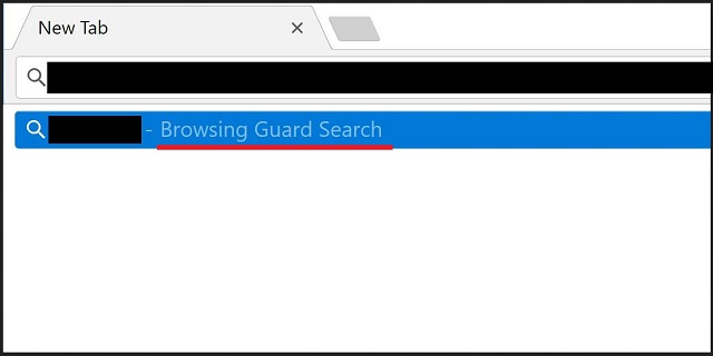 Remove Browsing Guard Search