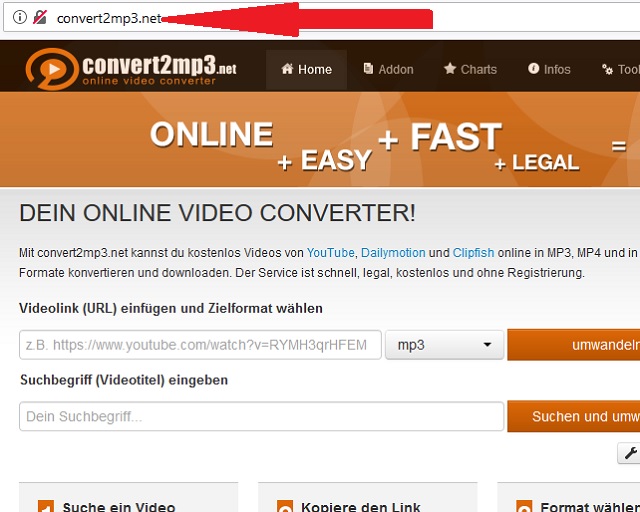 online video converter virus