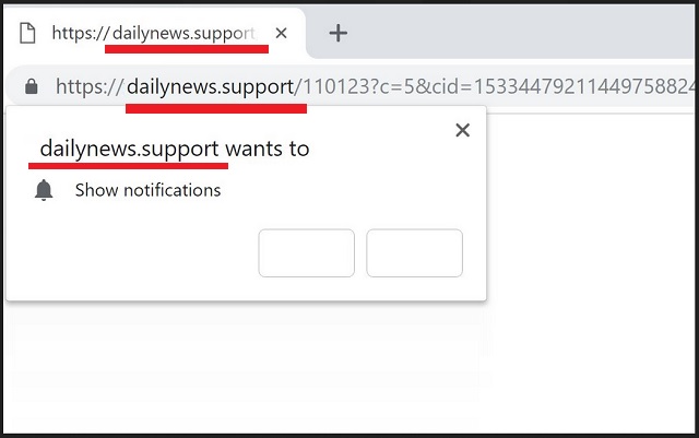 Remove Dailynews.support