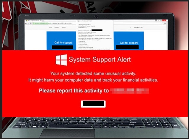 Remove System Support Alert 