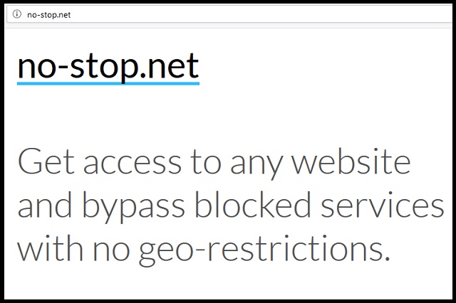 Remove No-stop.net