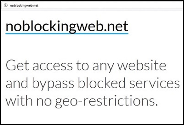 Remove Noblockingweb.net 