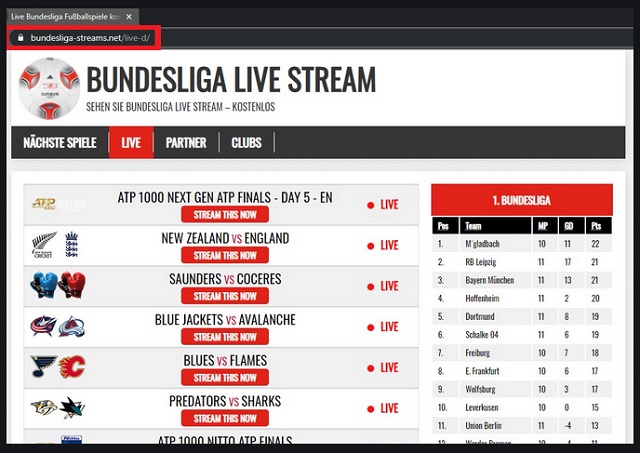 Remove Bundesliga-streams.net 