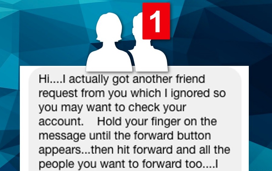 facebook friend request virus